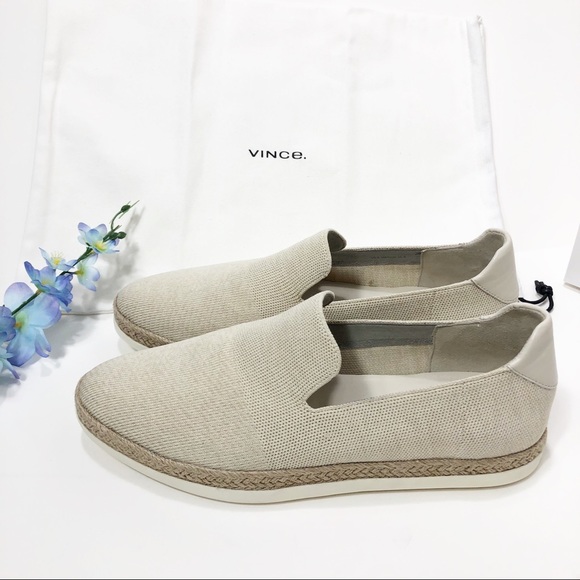 Vince. Dillon Pull On Sneaker Flax 8 Espadrille - Picture 2 of 15